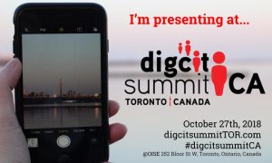 badge describing digital citizenship summit details